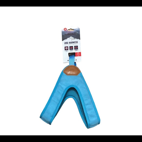 Avalanche Dog Avalanche Suede Dog Harness With Padded Foam Mesh